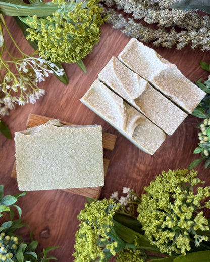 Soothing Aloe Bar Soap | Natural Salt Bar | Long Lasting