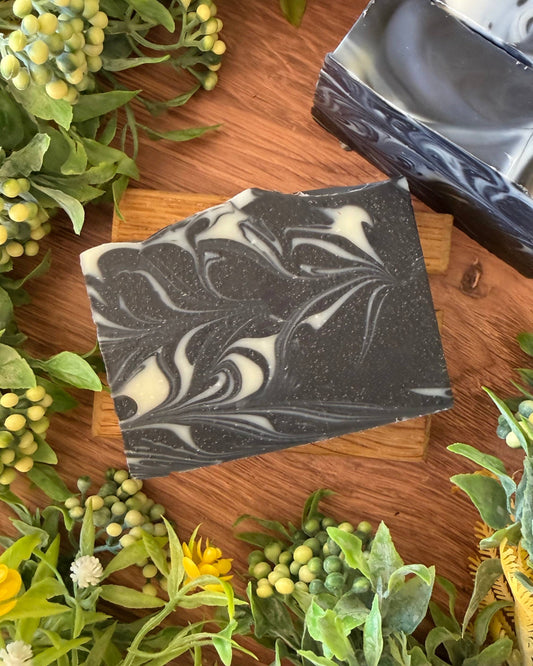 Activated Charcoal + Tea Tree Handmade Soap Bar