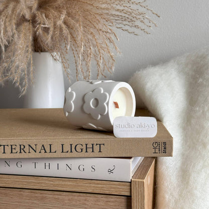 Flower Market Soy Wax Candle | Orange Blossom