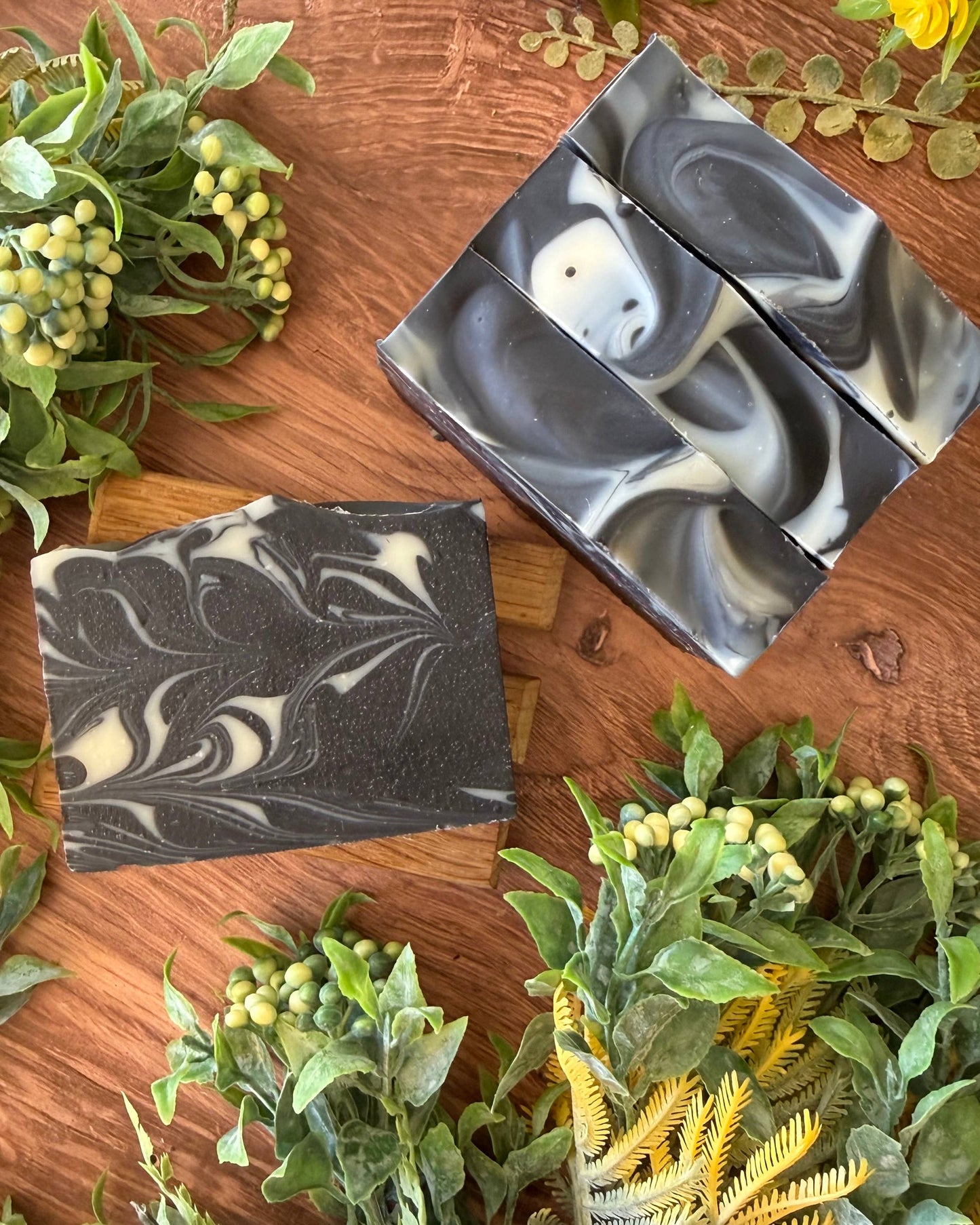 Activated Charcoal + Tea Tree Handmade Soap Bar
